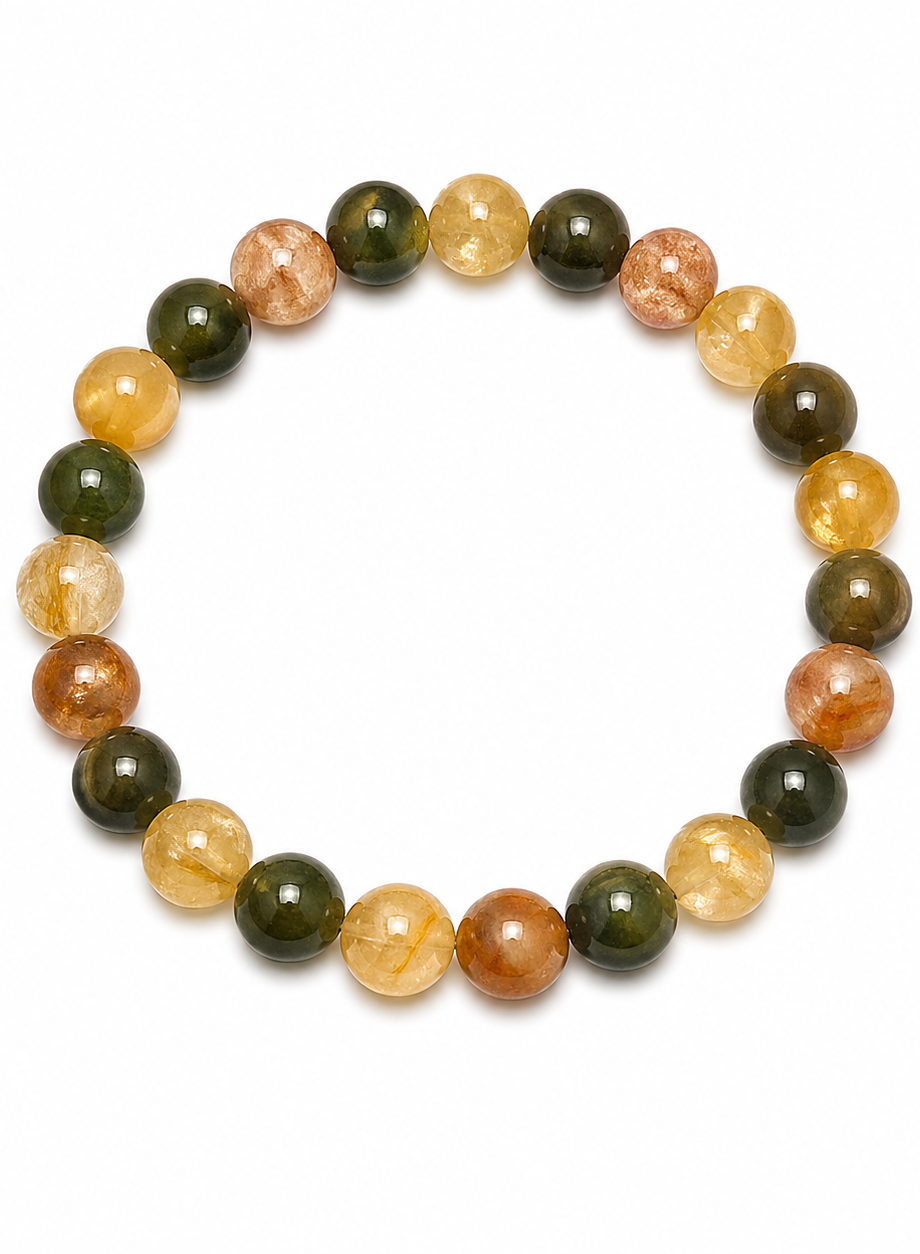 Citrine + Pyrite