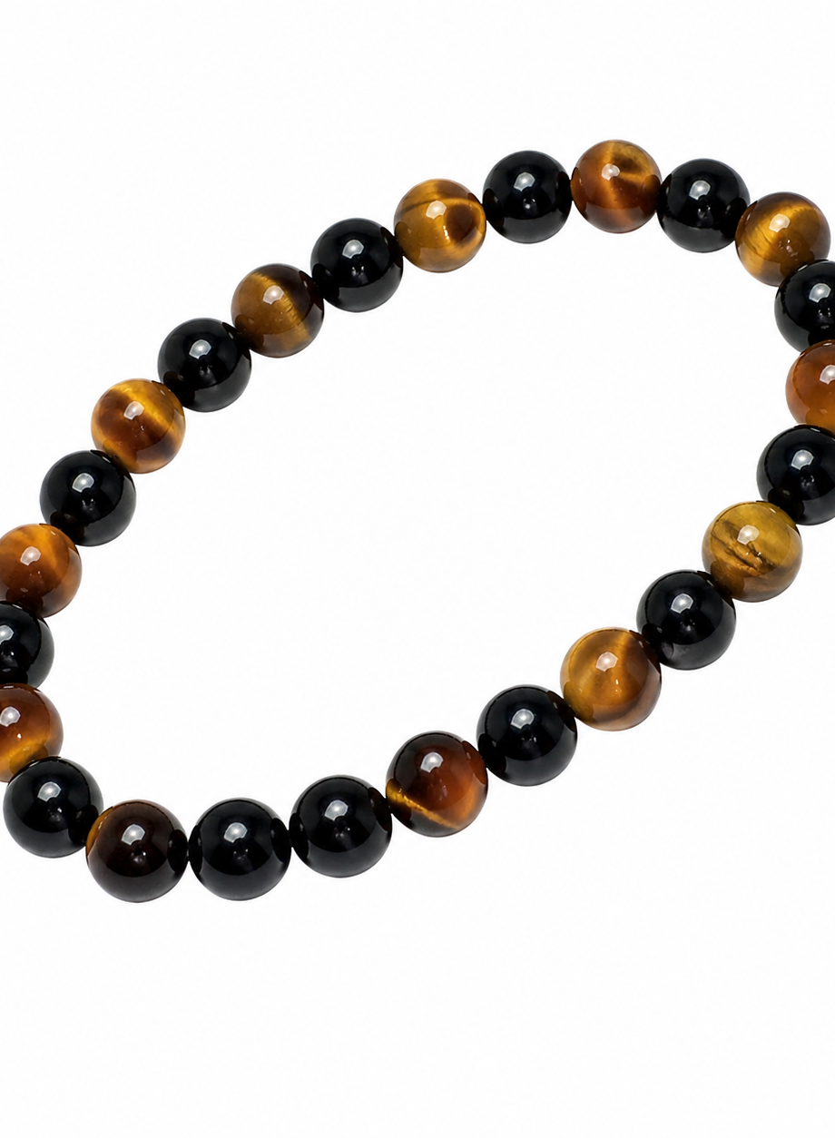 Tourmaline + Tiger's Eye