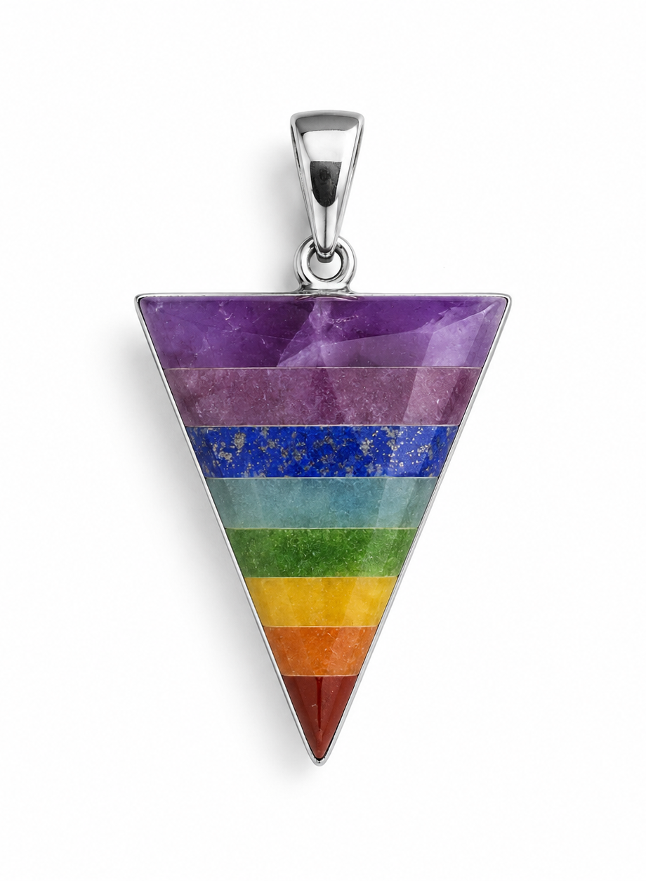 7 Chakra Crystal Pendant