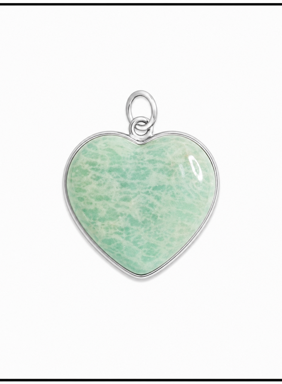 Amazonite Crystal Pendant