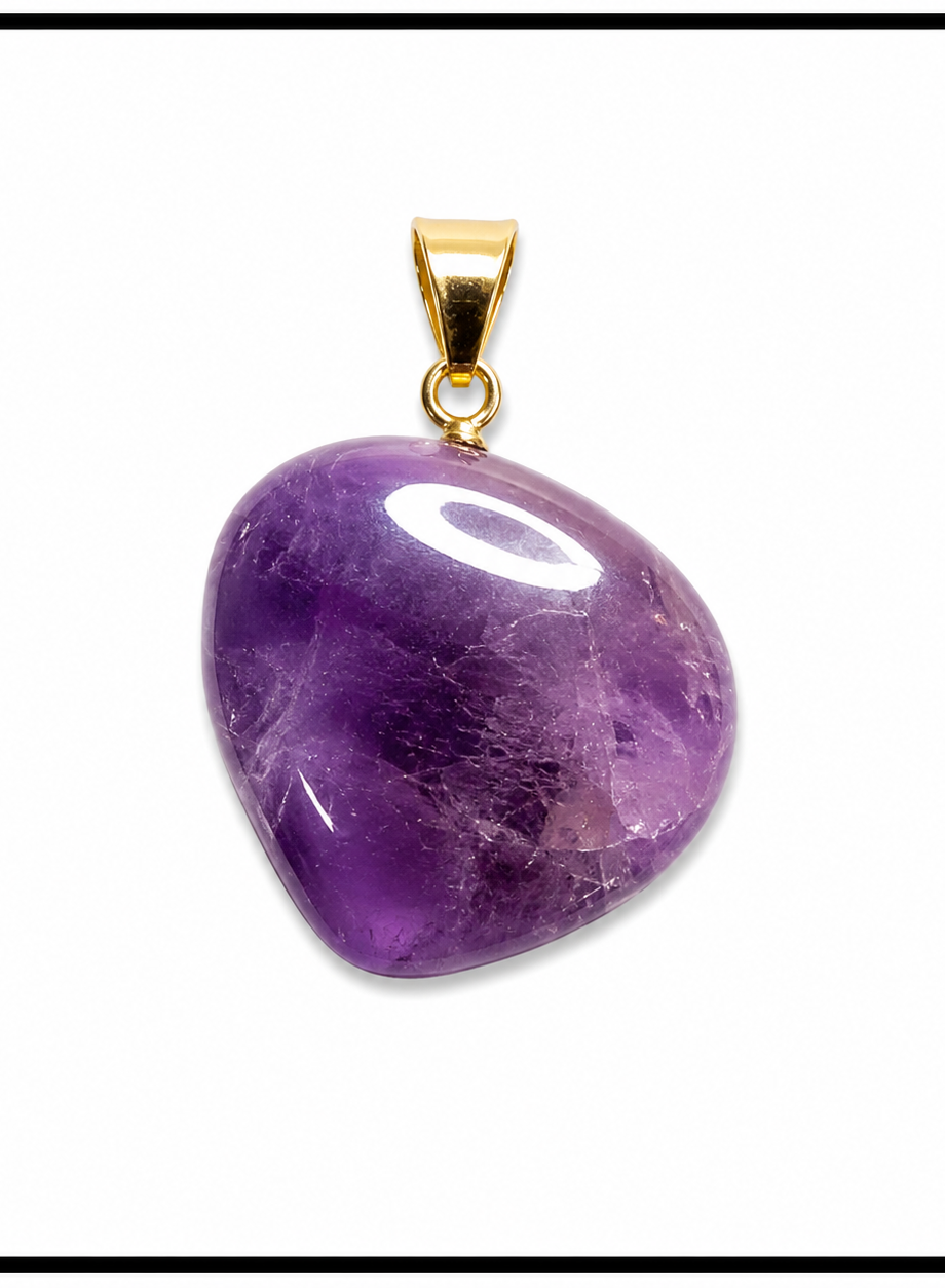Amethyst Crystal Pendant