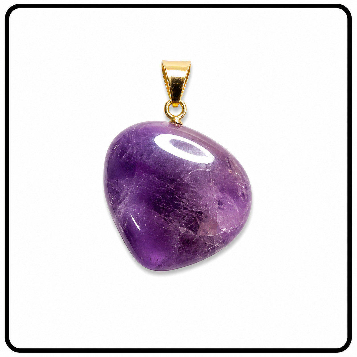 Amethyst Crystal Pendant