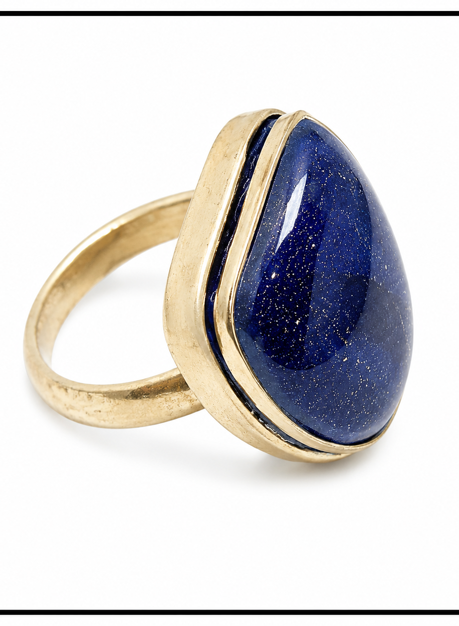 Blue Aventurine Ring (Adjustable)