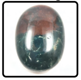 Blood Stone Palm Stone