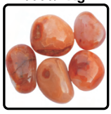 Carnelian Tumble Stone (1 Kg)