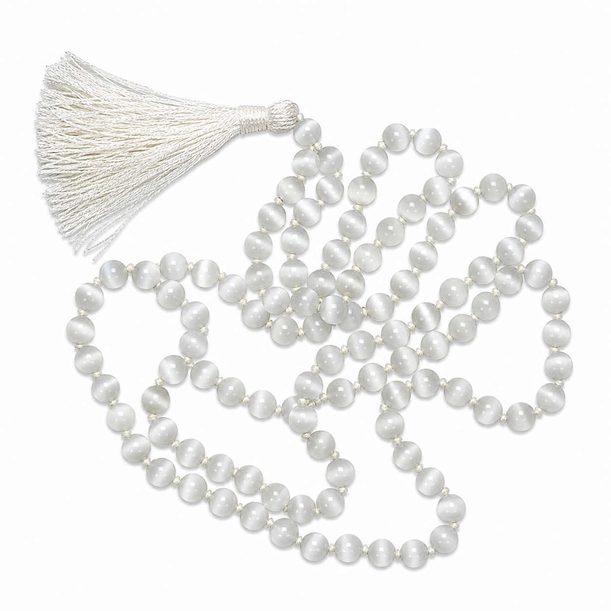 Cats Eye White (8mm)