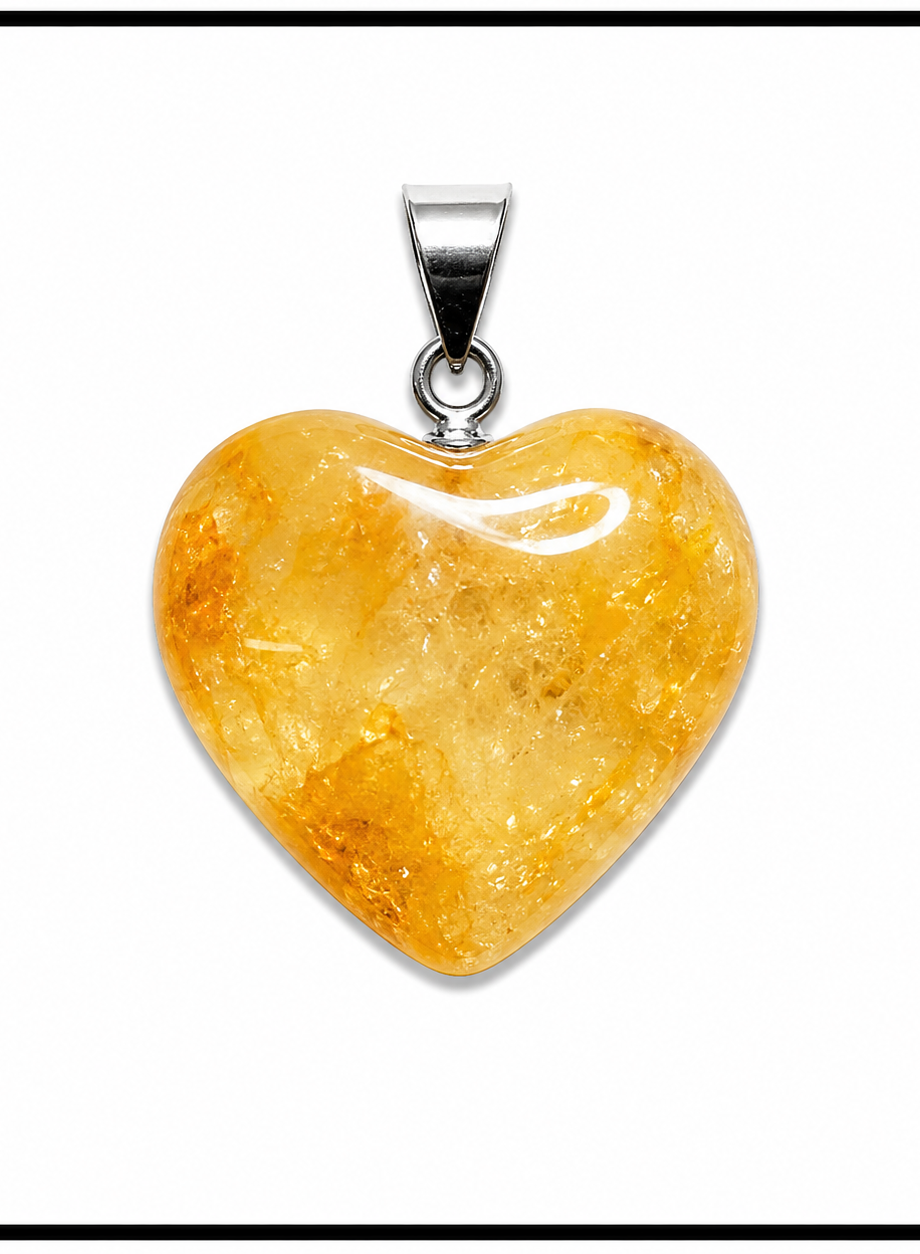 Citrine Crystal Pendant