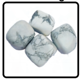 Howlite Tumble Stone (1 Kg)
