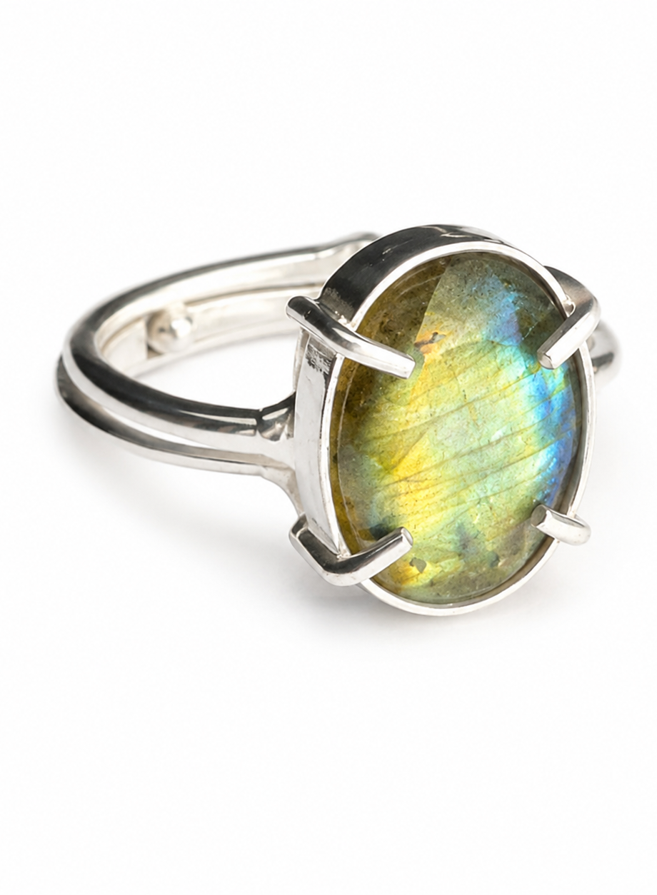 Labradorite Ring (Adjustable)