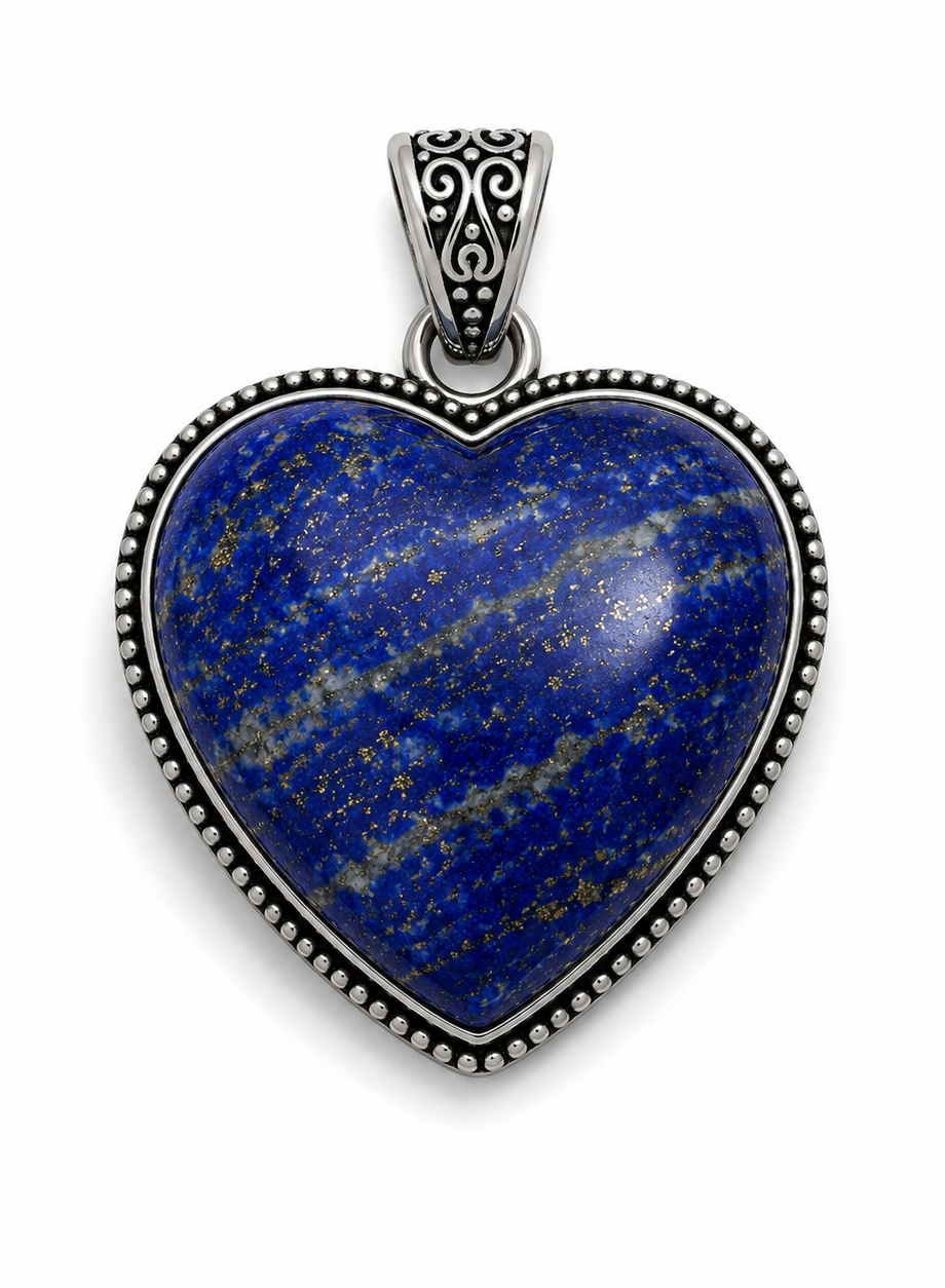 Lapis Lazuli Crystal Pendant