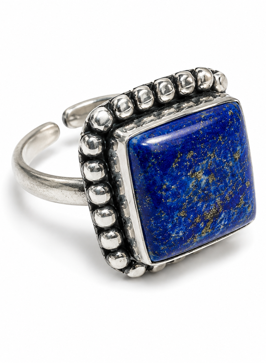 Lapis Lazuli Ring (Adjustable)