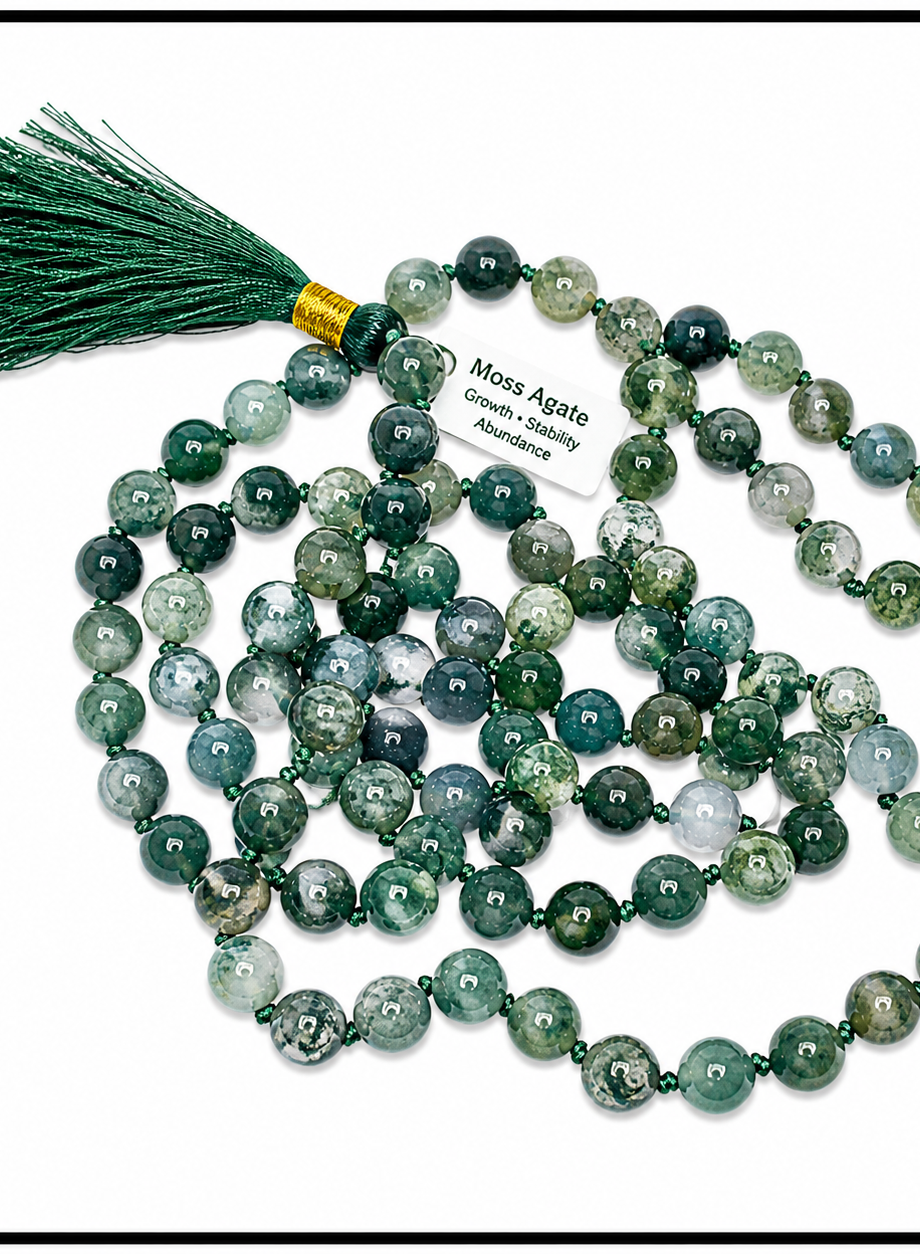 Moss Agate (8mm)