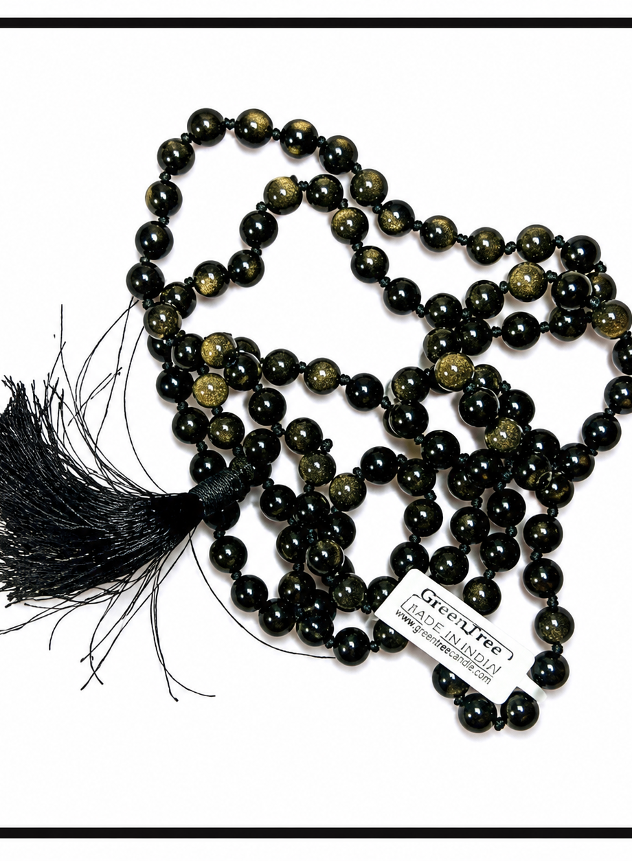 Obsidian Golden (8mm)