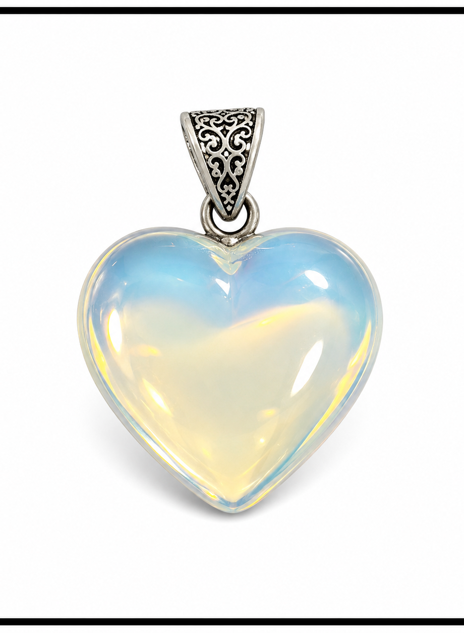 Opalite Synthetic Crystal Pendant