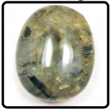 Prehnite Palm Stone