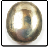 Pyrite Palm Stone