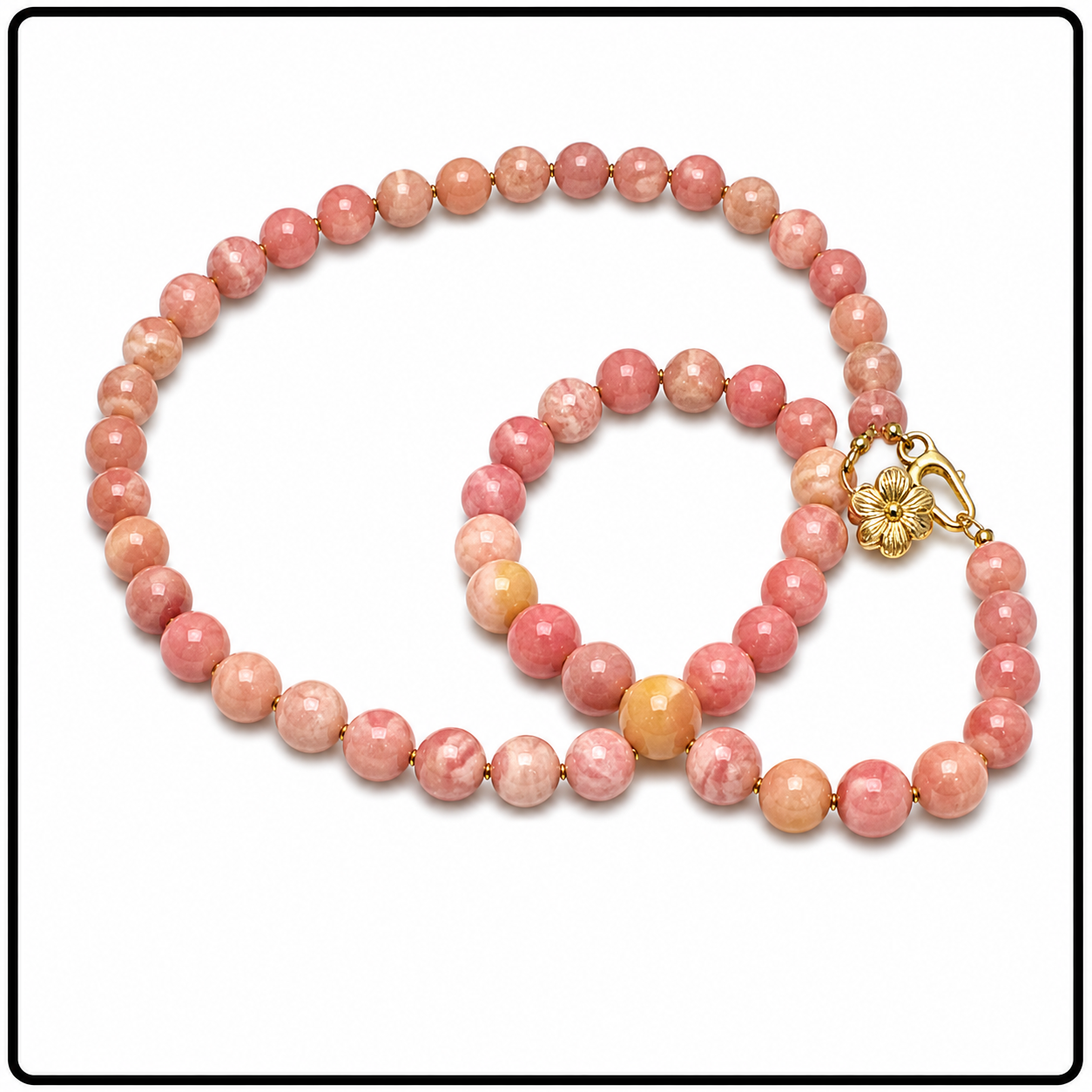 Rhodochrosite (8mm)