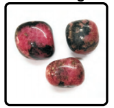 Rhodonite Tumble Stone (1 Kg)