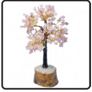 Rose Quartz Crystal Tree