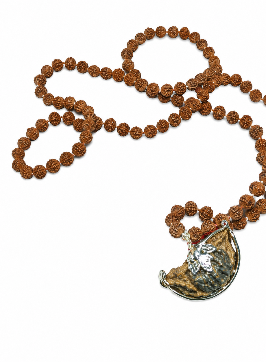 1 Mukhi Rudraksha Mala (6mm)