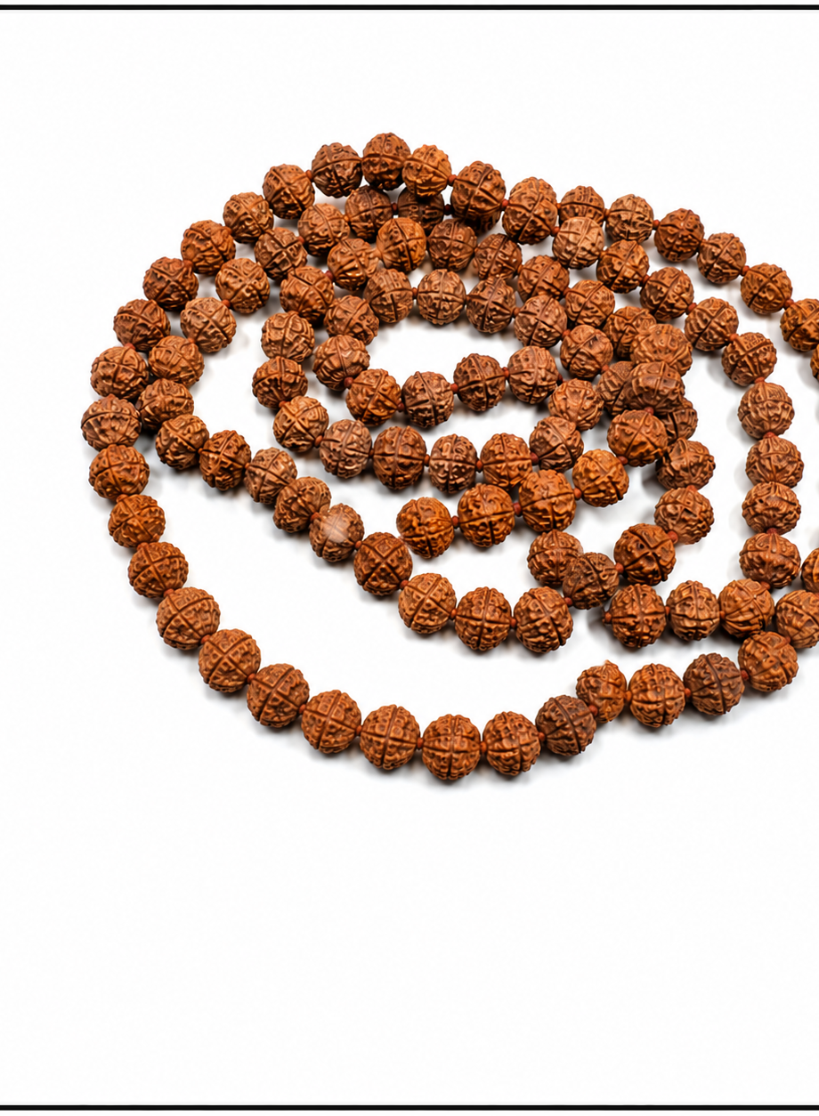 Rudraksha Mala 8mm