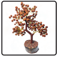 Rudraksha Crystal Tree