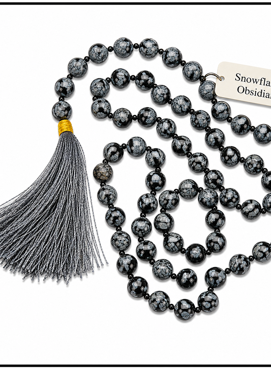 Snowflake Obsidian (8mm)