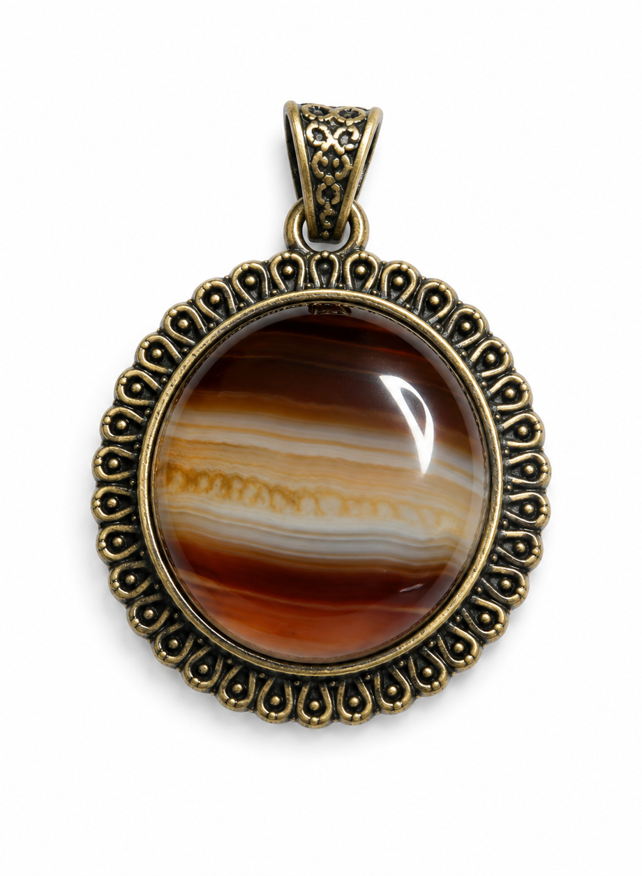 Sulemani Hakik Crystal Pendant
