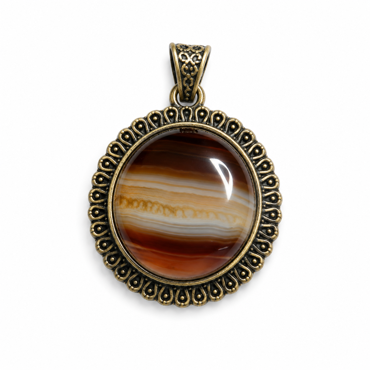Sulemani Hakik Crystal Pendant