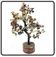Tiger's Eye Crystal Tree