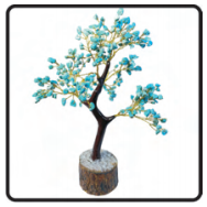 Turquoise Crystal Tree