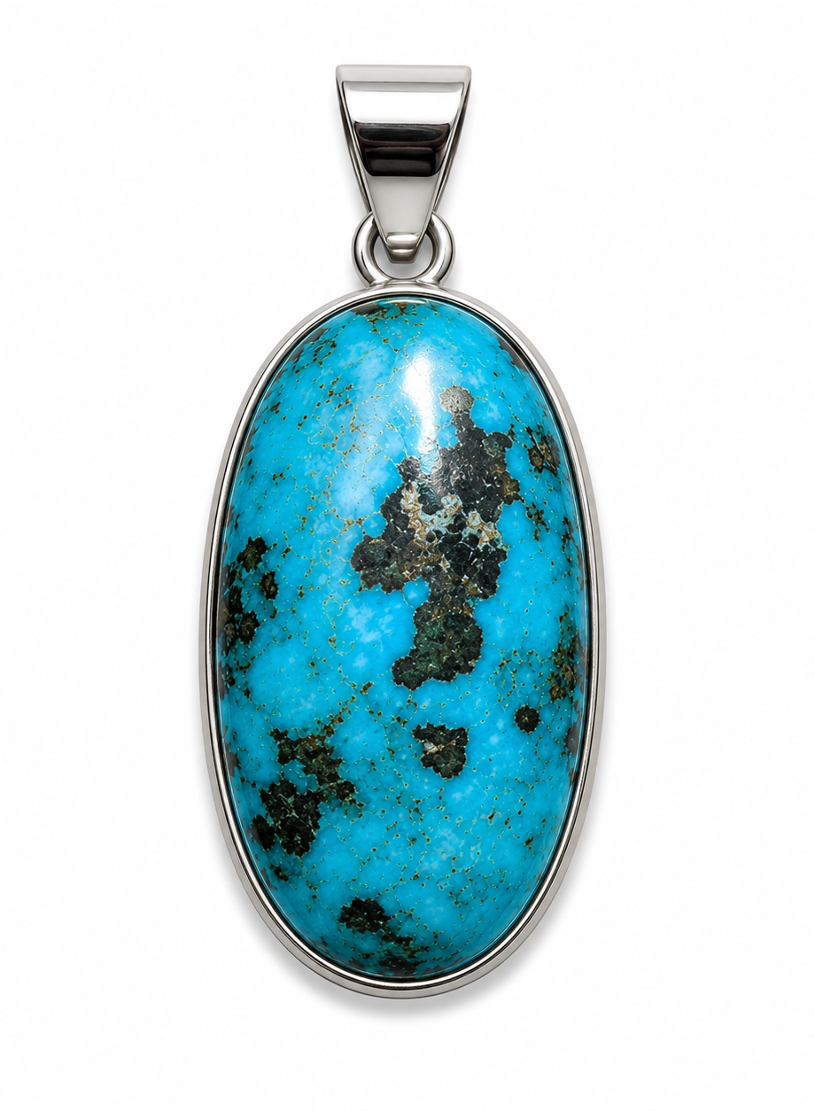 Irani Turquoise Crystal Pendant