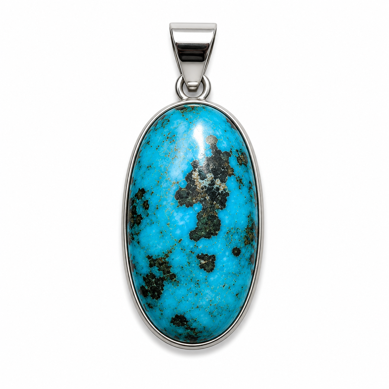 Irani Turquoise Crystal Pendant