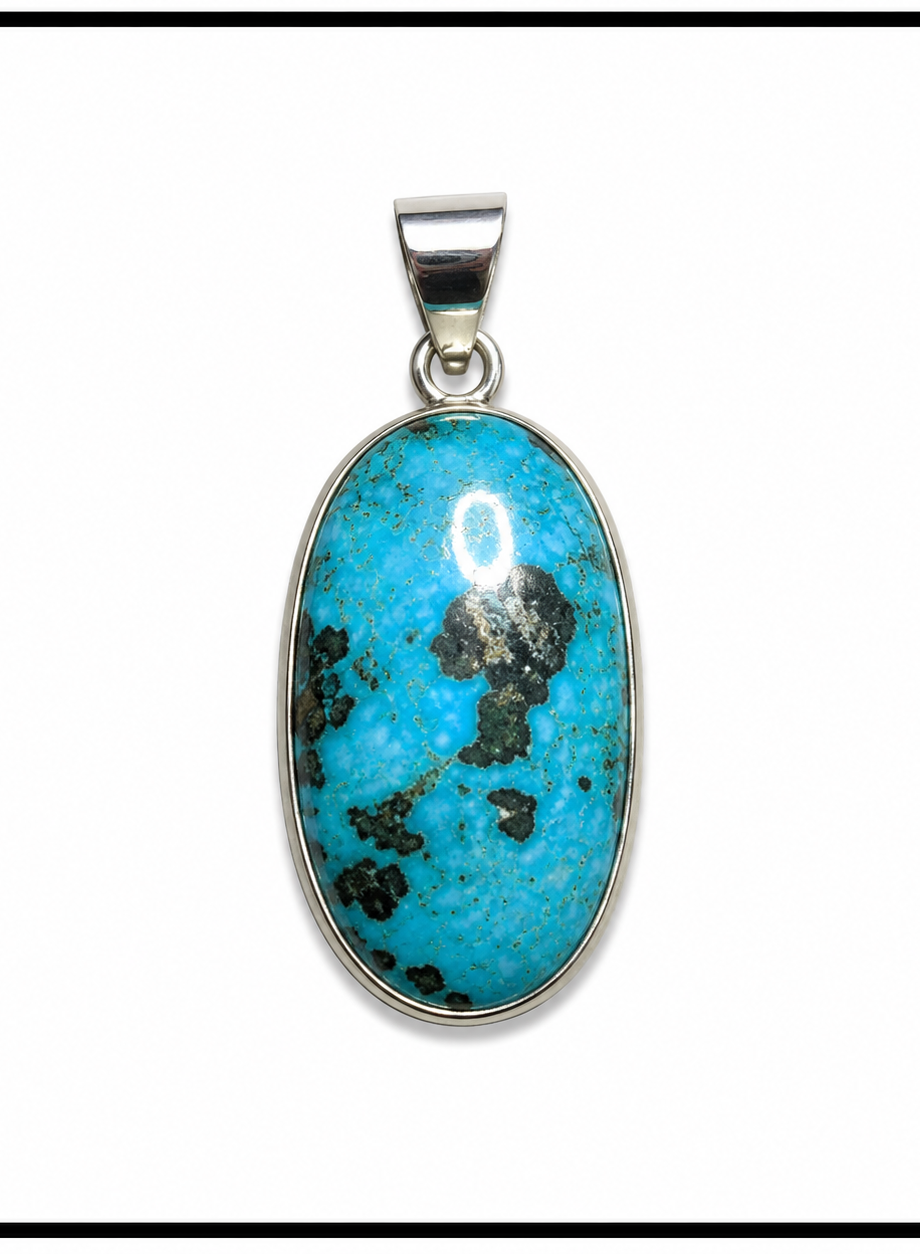 Irani Turquoise Crystal Pendant