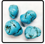 Turquoise Tumble Stone (1 Kg)