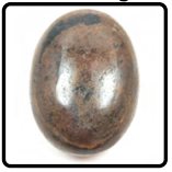Garnet Palm Stone