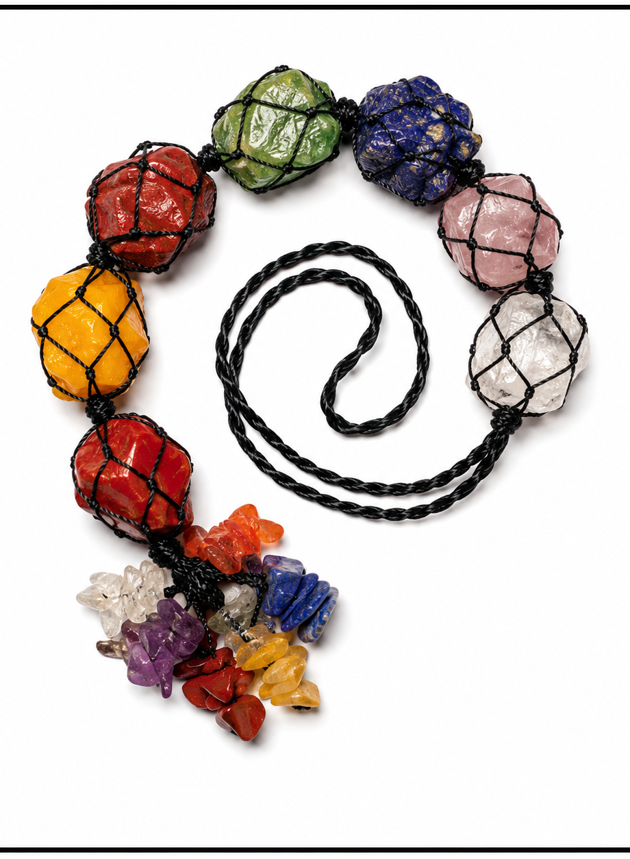 7 Chakra Crystal Hanger