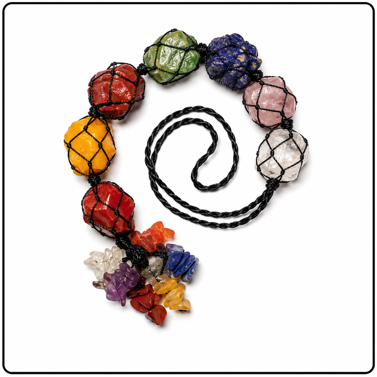 7 Chakra Crystal Hanger