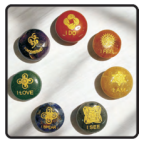 7 Chakra Affirmation Crystal Ball