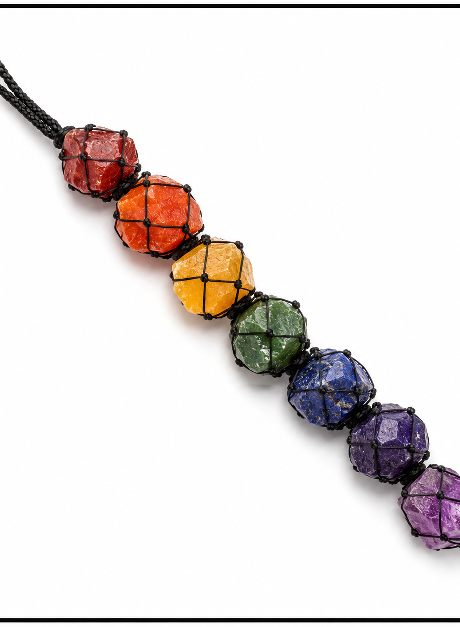 7 Chakra Crystal Hanger