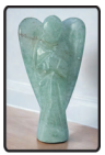 Amazonite Crystal Angel (2")