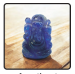 Amethyst Crystal Ganesha (1 Inch)
