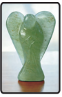 Green Aventurine Crystal Angel (2")