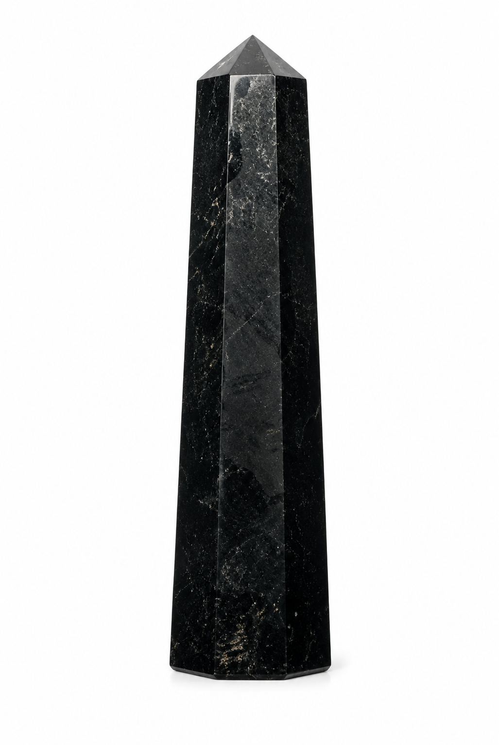 Black Tourmaline Crystal Tower (3")
