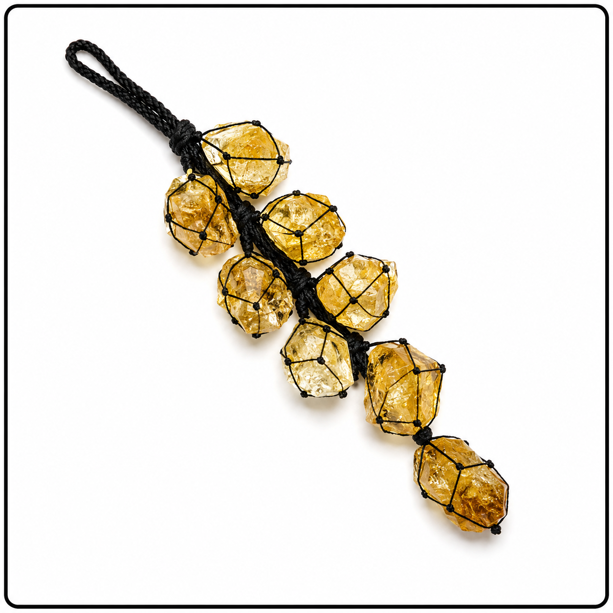 Citrine Crystal Hanger
