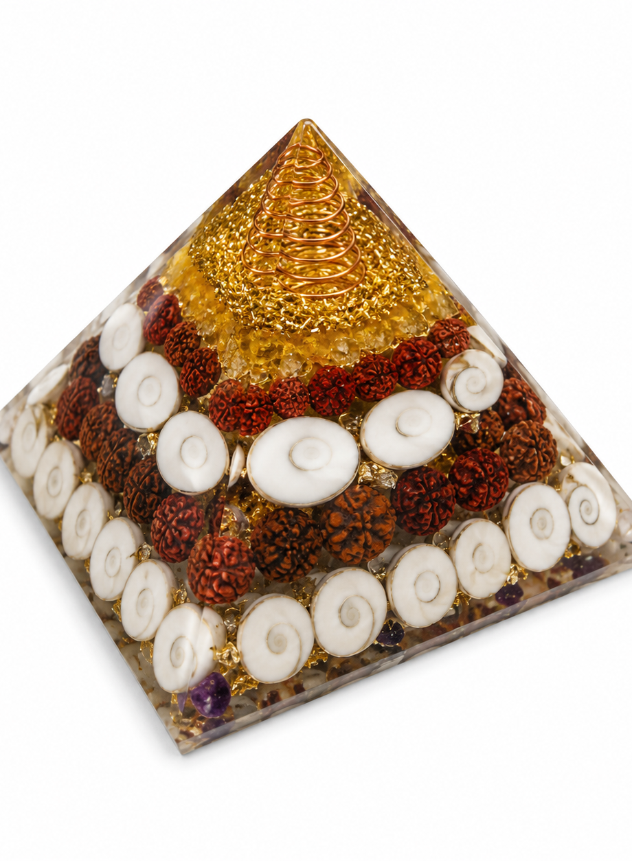 Gomti Chakra with Rudraksha