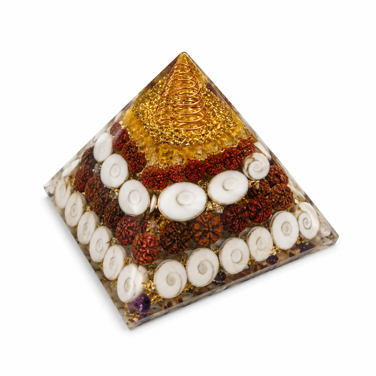 Gomti Chakra with Rudraksha