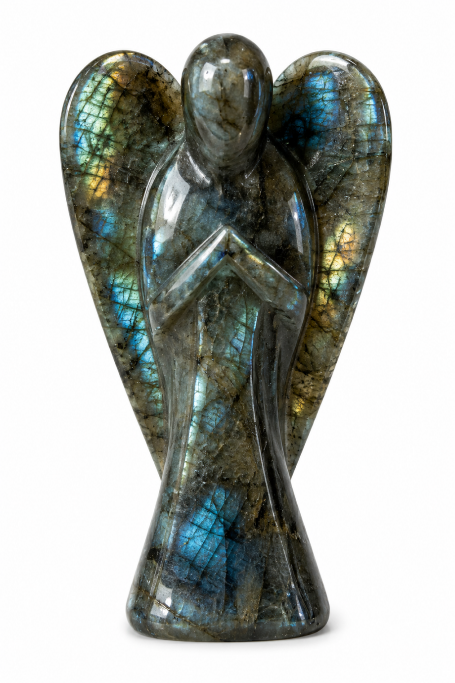 Labradorite Crystal Angel (2")