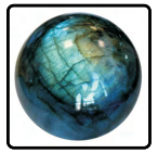 Labradorite Crystal Ball (1 Kg)