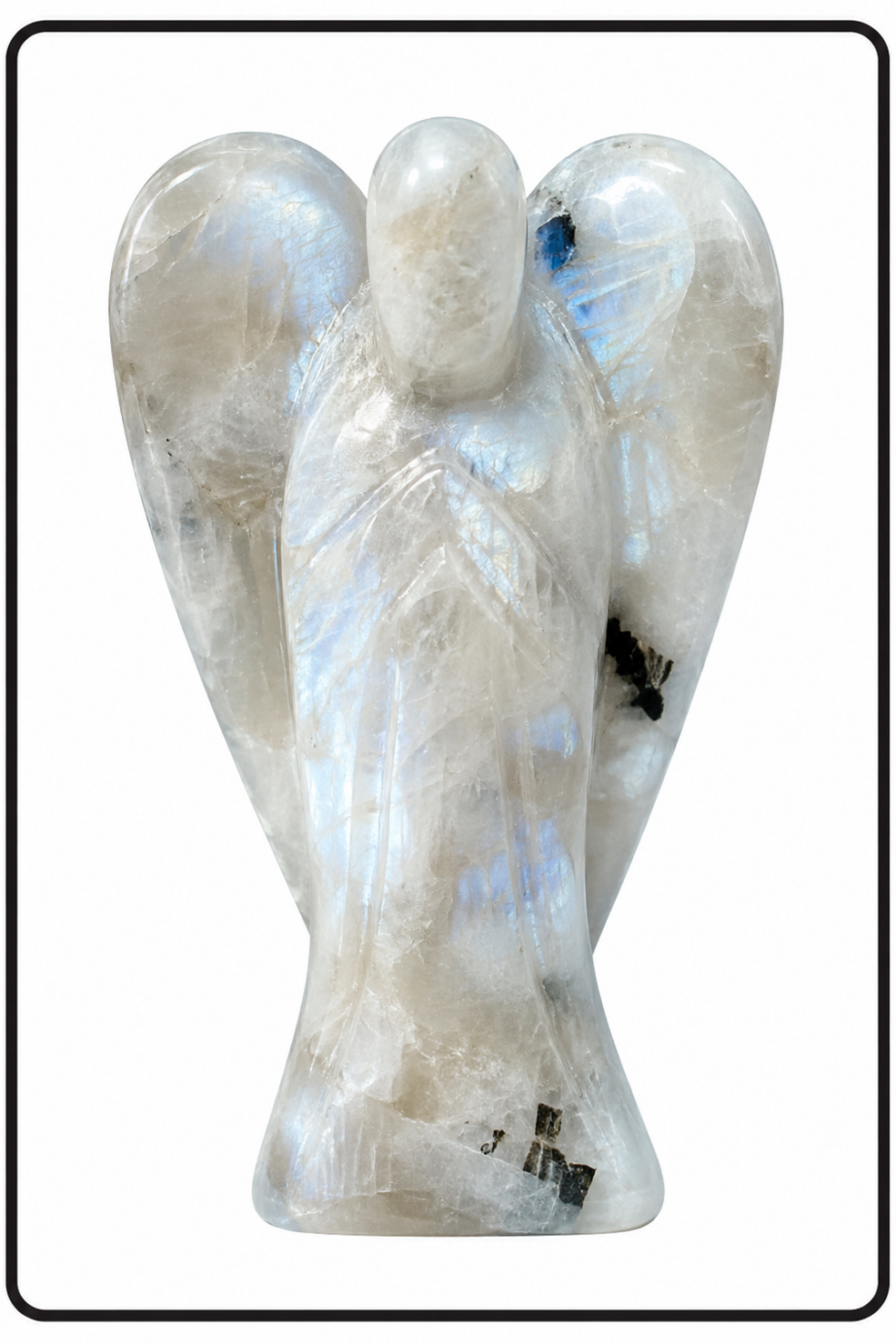 Moon Stone Crystal Angel (2")